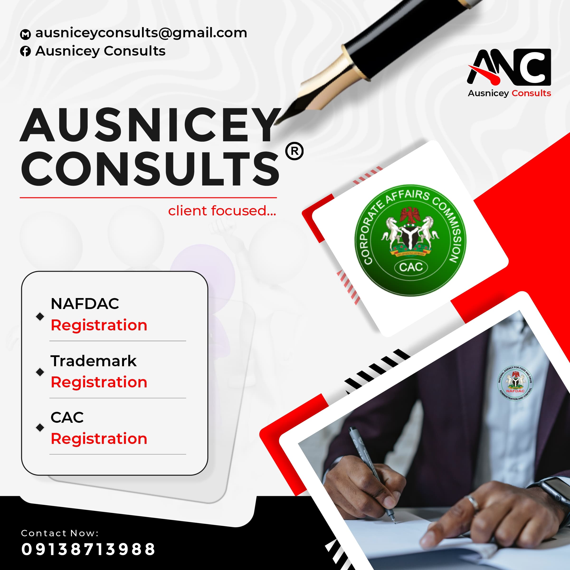 Ausnicey Social Flyer