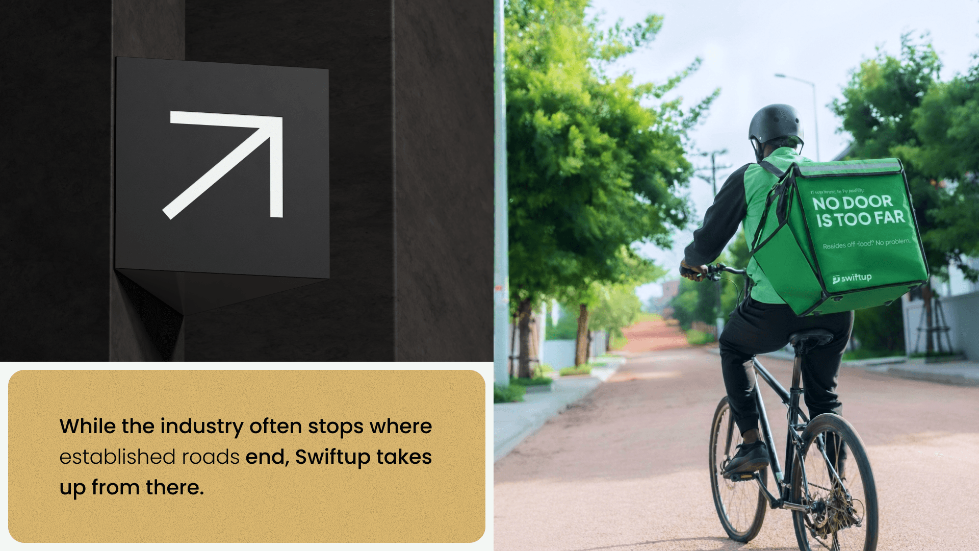 Swiftup logo presentation