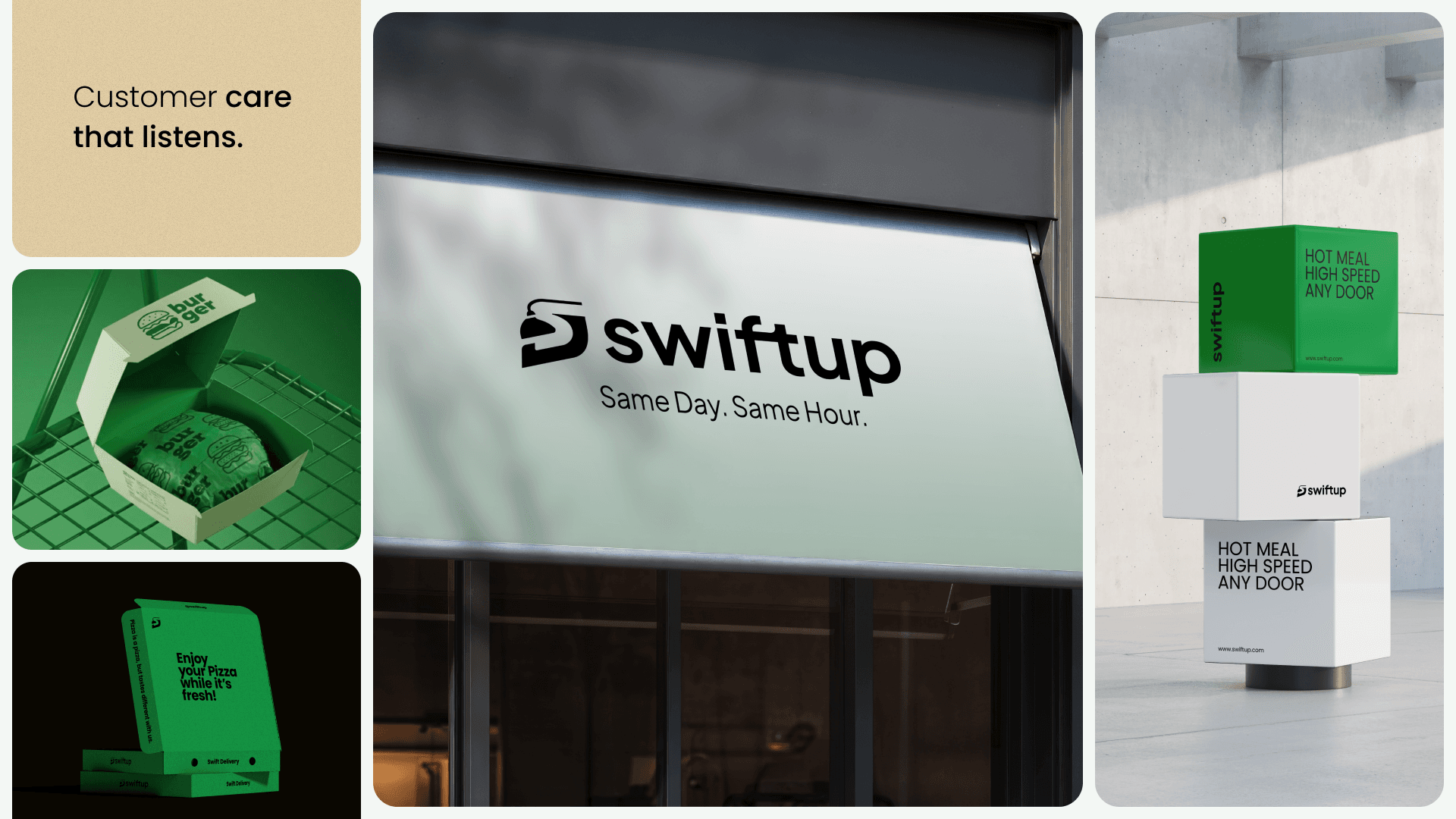 Swiftup logo presentation