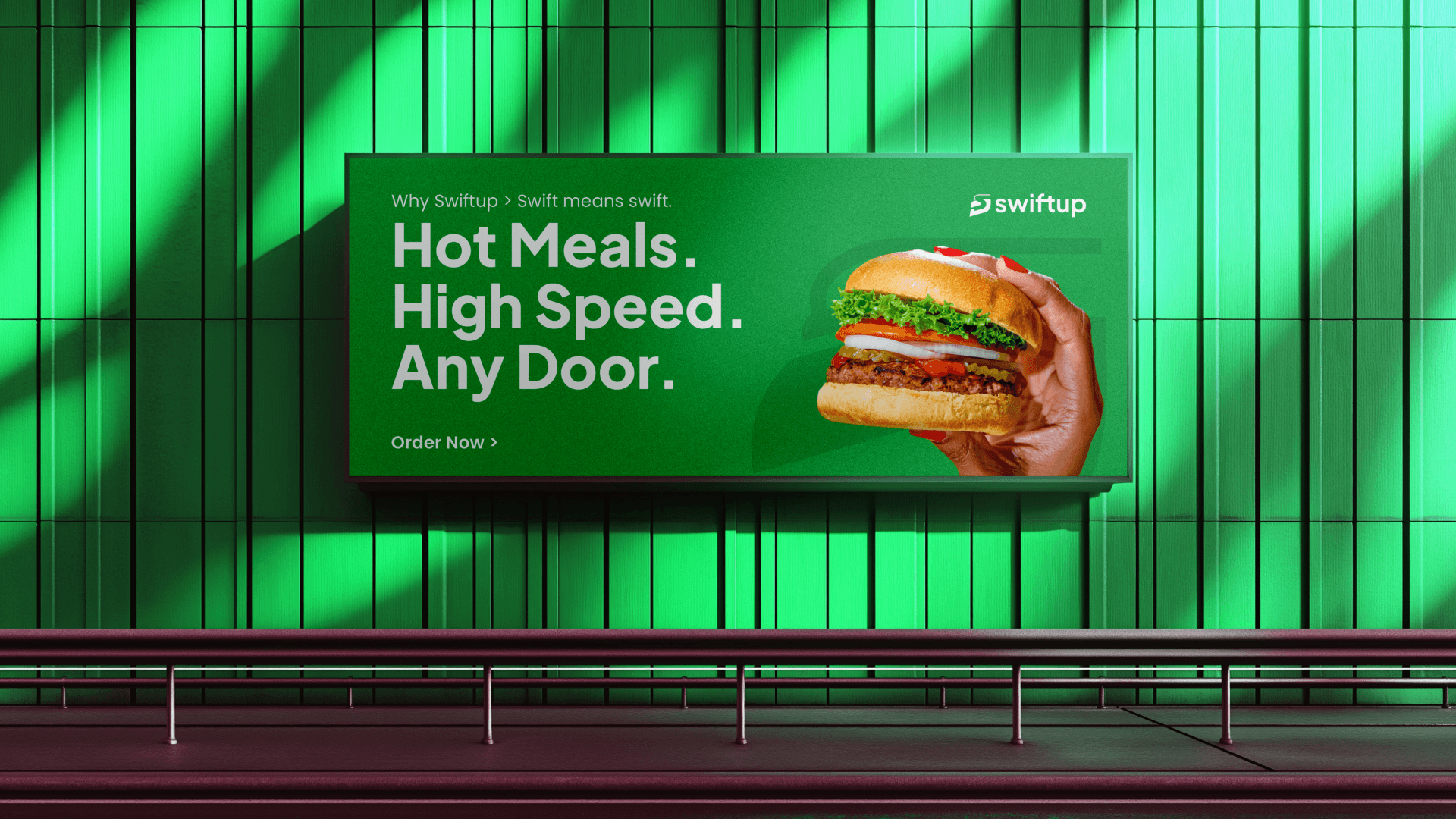 Swiftup logo presentation